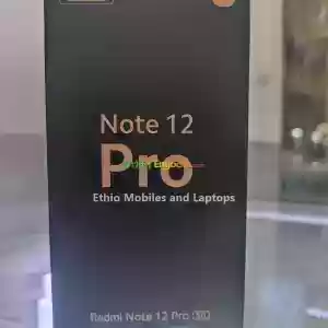 Redmi Note 12 pro 5G 2023 storage 128GB RAM 8GB +3GB in Ethiopia