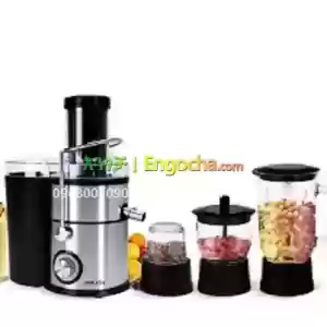 SOKANY Multifunction 800W Juicer, 2-Speed Setting + Pulse, 4 IN 1 in Ethiopia