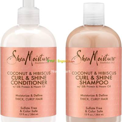 Shea moisture curl and shine shampoo and conditioner