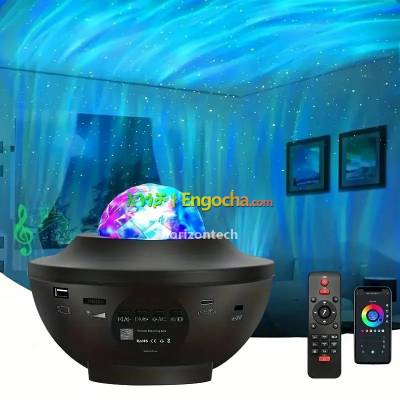 Sign LED Galaxy Projector Light is Newest LED Star Projector Music Night Ligh