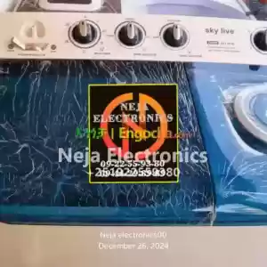 Sky Live washing machine 16kg free deliver in Ethiopia