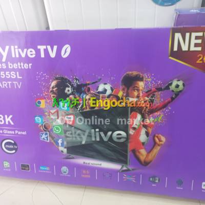 Sky live smart android tv 55Inch