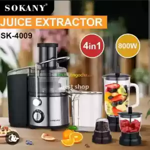 Sokany 4 in 1 juice extractor Price in Ethiopia