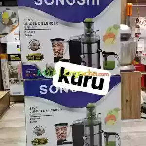 Sonoshi 3 in 1 juicer & blender in Ethiopia