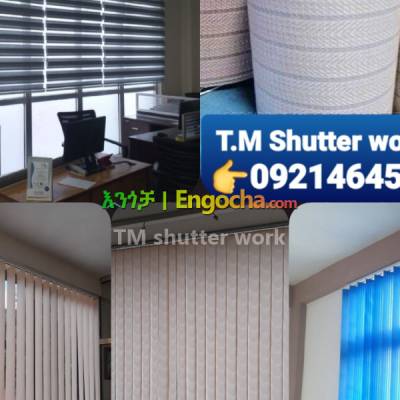 T.M shutter work