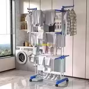 Three Layer Clothes Hanger Rack in Ethiopia