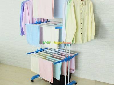 Three Layer Clothes Hanger Rack