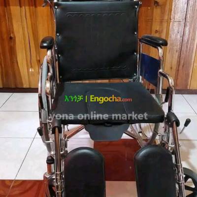 Toilet wheelchair /Comfortable wheelchair /stainless