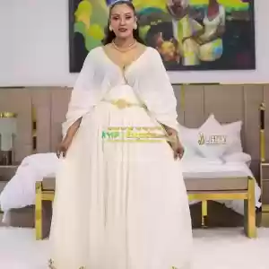 Traditional habesha clothing in Ethiopia