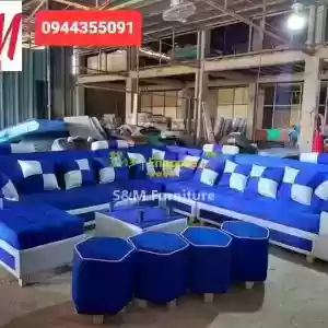 U shaped sofa with table  Price in Ethiopia
