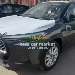 URGENT SALE Make:Toyota Model:Corolla Cross Hybrid Taiwan Year:2024Body Type:SUVEngine:1. Price in Ethiopia