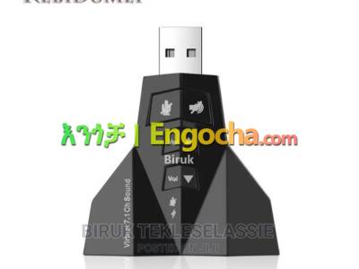 USB Sound Card Adapter External Virtual 7.1 Sound Card