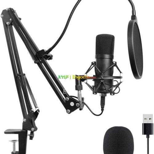 V8 Live Soundcard Professional Condenser Microphone