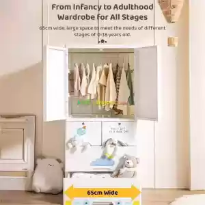 Wardrobe with 3 Drawer Cabinet Bunny in Ethiopia