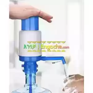 Water Bottles Pump Blue Manual Hand Pressure Press in Ethiopia