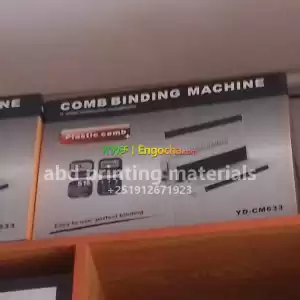 Binding machine in Ethiopia