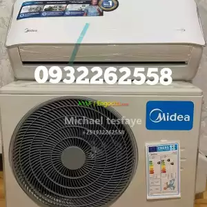 Midea Split Air Conditioner በብዛት አስገብተናል በተለያየ የመጠን አማራጭ በልዩ ቅናሽ ከታች ባለው ስልክ ይደውሉ።‎https: Price in Ethiopia