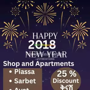 New year discount from temer real estate 25% discount Price in Ethiopia