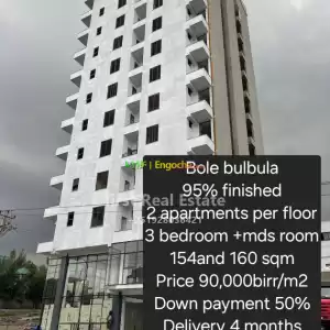 apartment for sale Bulbula Price in Ethiopia