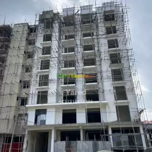 አያት - ፈረስ ቤት B + G + 7 አፓርትመንት 85% ግንባታው የተጠናቀቀ 2 መኝታ - 110 ካሬ = 7,480,000 3 መኝታ - 164 ካሬ in Ethiopia