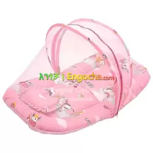 3-in-1 Baby Bed + Pillow + Mosquito Net in Ethiopia