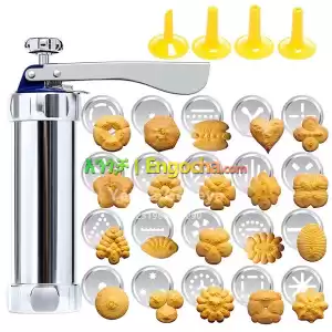 Aluminum Alloy Decorating Nozzle Set – 20pcs Flower & Cookie Decorating Tool Price in Ethiopia