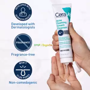 Cerave Acne Foaming Cream wash Benzoyl 10% Price in Ethiopia