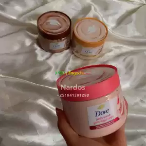 Dove body scrub in Ethiopia