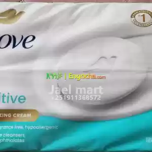 Dove sensitive skin bar soap in Ethiopia