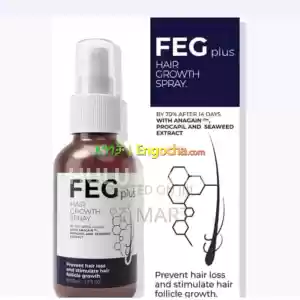 FEG Plus Hair Growth Spray የፀጉር ማሳደጊያ in Ethiopia