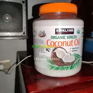 Kirkland organic coconut virgin oil 2.4kg in Ethiopia