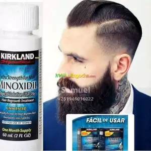 Minoxidil 5% Beard & Hair Growth Solution – Fast Result in Ethiopia