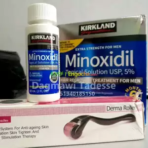 Minoxidil 5% Liquid Extra Strength Hair Regrowth Treatment for Men in Ethiopia