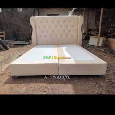bed and sofa