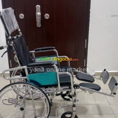 bedside wheelchair =commode wheelchair /fold-able wheelchair