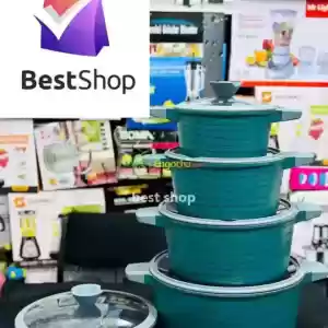 bmn original granite cookware ቢኤን  ኦርጅናል ግራናይት ድስት 5 in 1 Price in Ethiopia