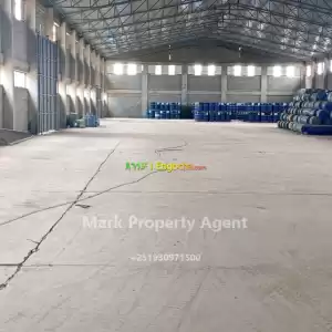 Warehouse for rent with 1000 kw power in addis Ababa prime location in Ethiopia