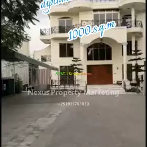 Bisrate Gabriel, G+2 Compound For Sale ......1000sqm Price in Ethiopia
