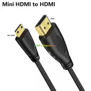 Mini HDMI to HDMI Cable 1.5 Meter in Ethiopia