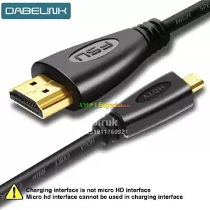 micro HDMI to HDMI cable bidirectional Price in Ethiopia
