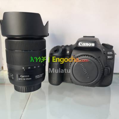 canon 90d with 18-135mm lens