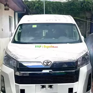2024 Toyota Hiace Make: ToyotaModel: Hiace High RoofGeneration: 6thTrim: Super GL Body Ty Price in Ethiopia
