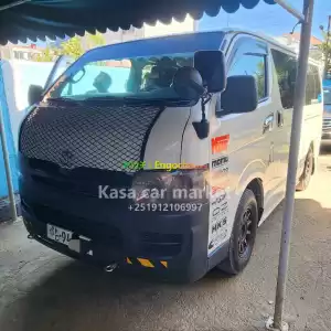Make: Toyota Model: Hiace Super GL Fuel: Diesel Transmission: ManwaleEngine: D4DBody Type Price in Ethiopia