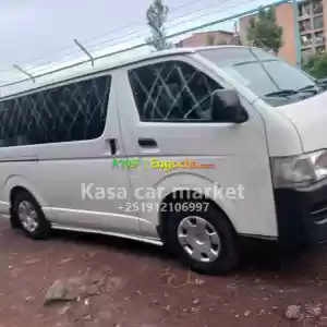 Make: Toyota Model: Hiace Super GL Fuel: Diesel Transmission: ManwaleEngine: D4DBody Type Price in Ethiopia