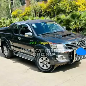 Make: ToyotaModel: Hilux CabYear: 2014 Body Type: Kincab Standard: Europe Engine: D-4D, T Price in Ethiopia
