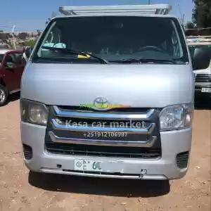 Make:Toyota Model:Hiace AbadulaYear:2007Transimision:ManualFuel:DieselEngine:D4DPlate No: in Ethiopia