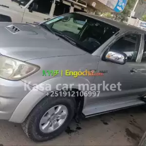 Make:Toyota Model:Hilux Double CabEngine:D4DFuel:DieselTransmission: manual Year:2012Plat Price in Ethiopia