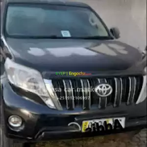 Make:Toyota (Urgent )Model:Landcruiser PradoYear:2014Body Type:SUVEngine 5L-E 4×4Drive Ty in Ethiopia