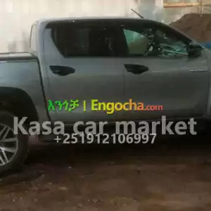 Make:ToyotaModel:Hilux revo Double Cab Engine:D-4DFuel:DieselPlate: CXXX CODE 2Transmissi Price in Ethiopia