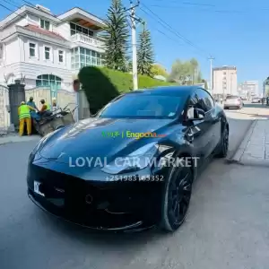 TESLA Y 2023...Only 14,000 km Price in Ethiopia